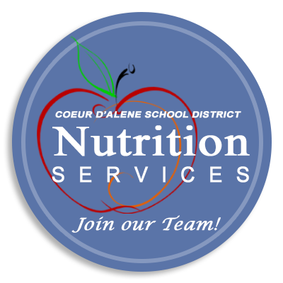 Nutrition Services Join our Team Button 